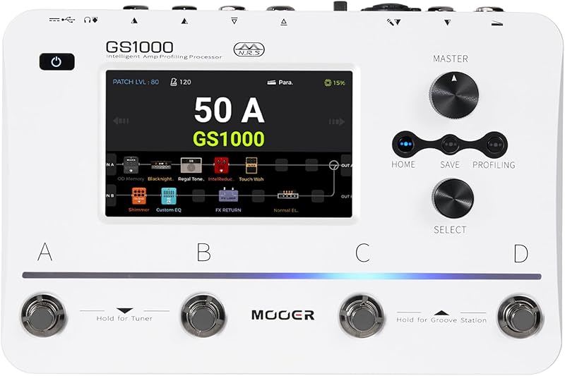 Mooer GS1000 - 現代ギタリストのニーズを網羅した多機能な